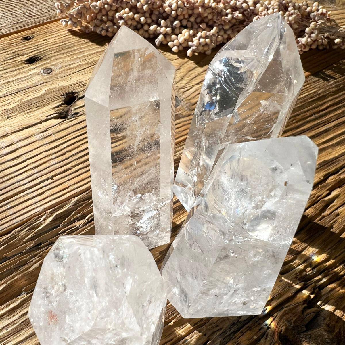 Bergkristall Spitze (Unikate) - DIY SPIRIT