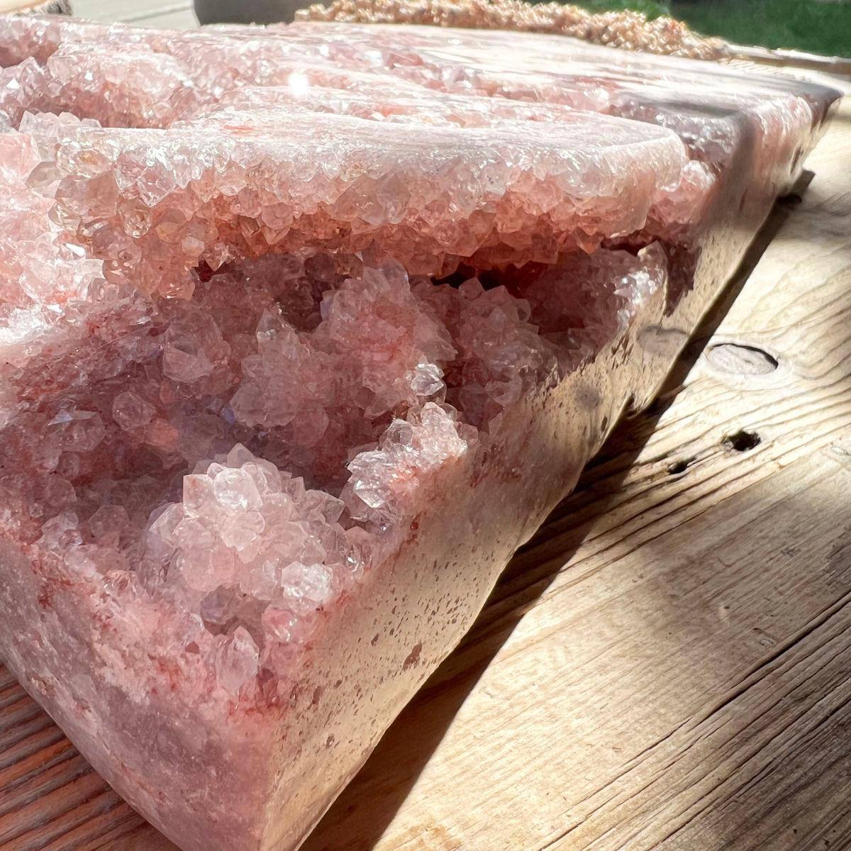 Pink Amethyst Platte - DIY SPIRIT