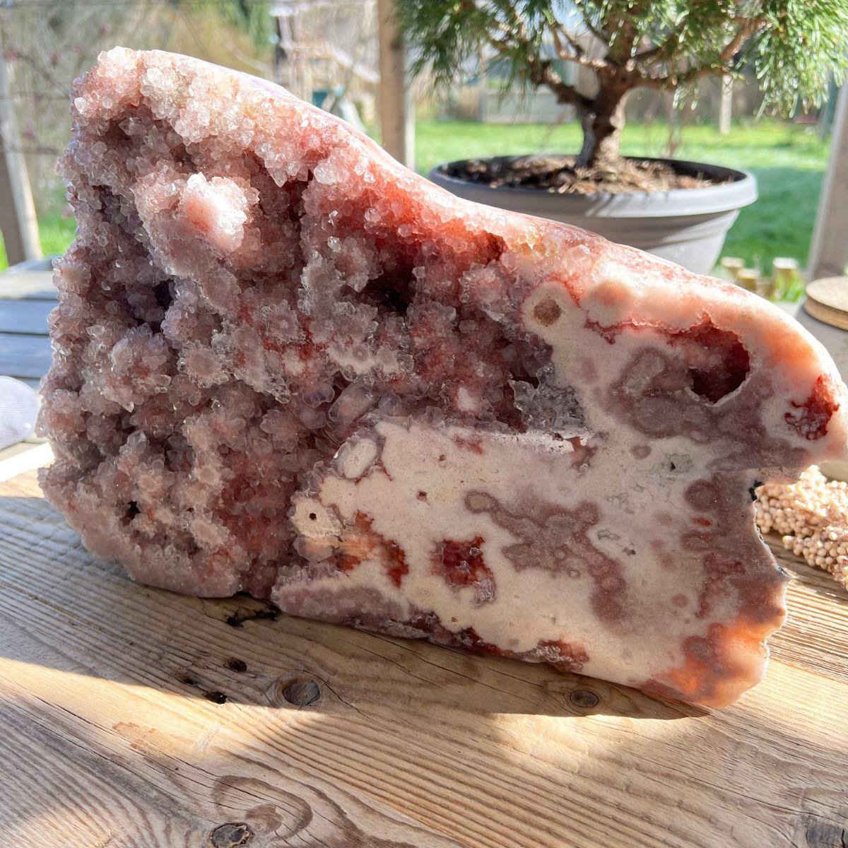 Pink Amethyst Platte - DIY SPIRIT