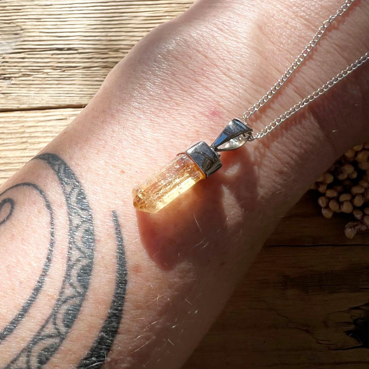 Topas (Imperial) Halskette (Extra-Qualität) - DIY SPIRIT