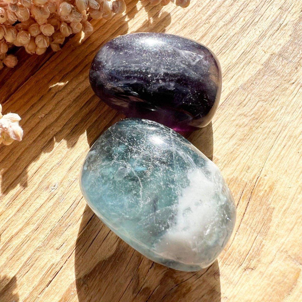 FLUORIT Trommelstein - DIY SPIRIT