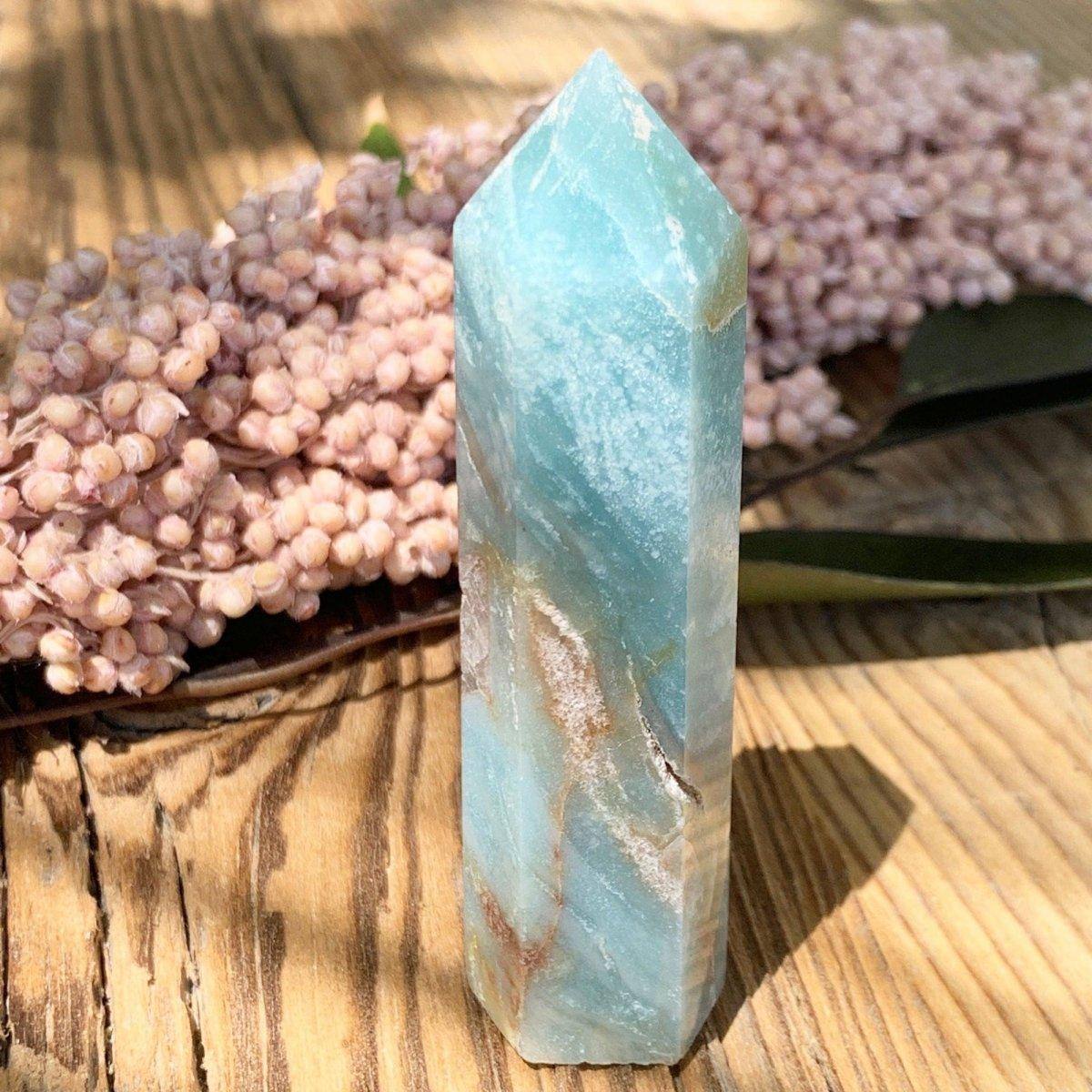 KARIBISCHER CALCIT Spitze - DIY SPIRIT