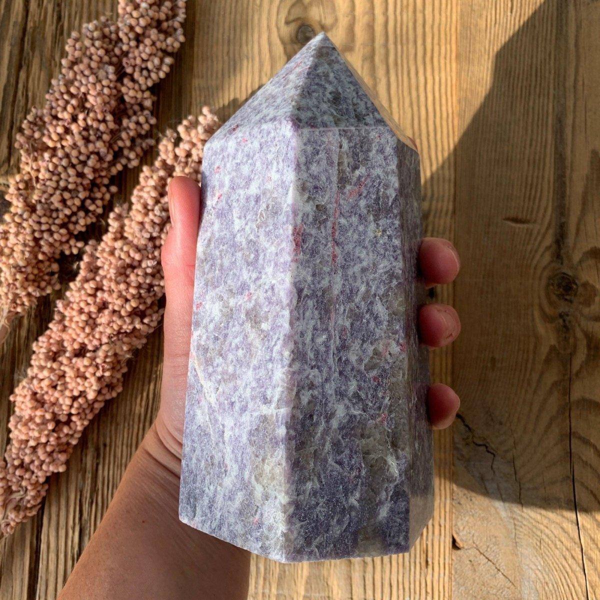 LEPIDOLITH XXL-Spitze - DIY SPIRIT