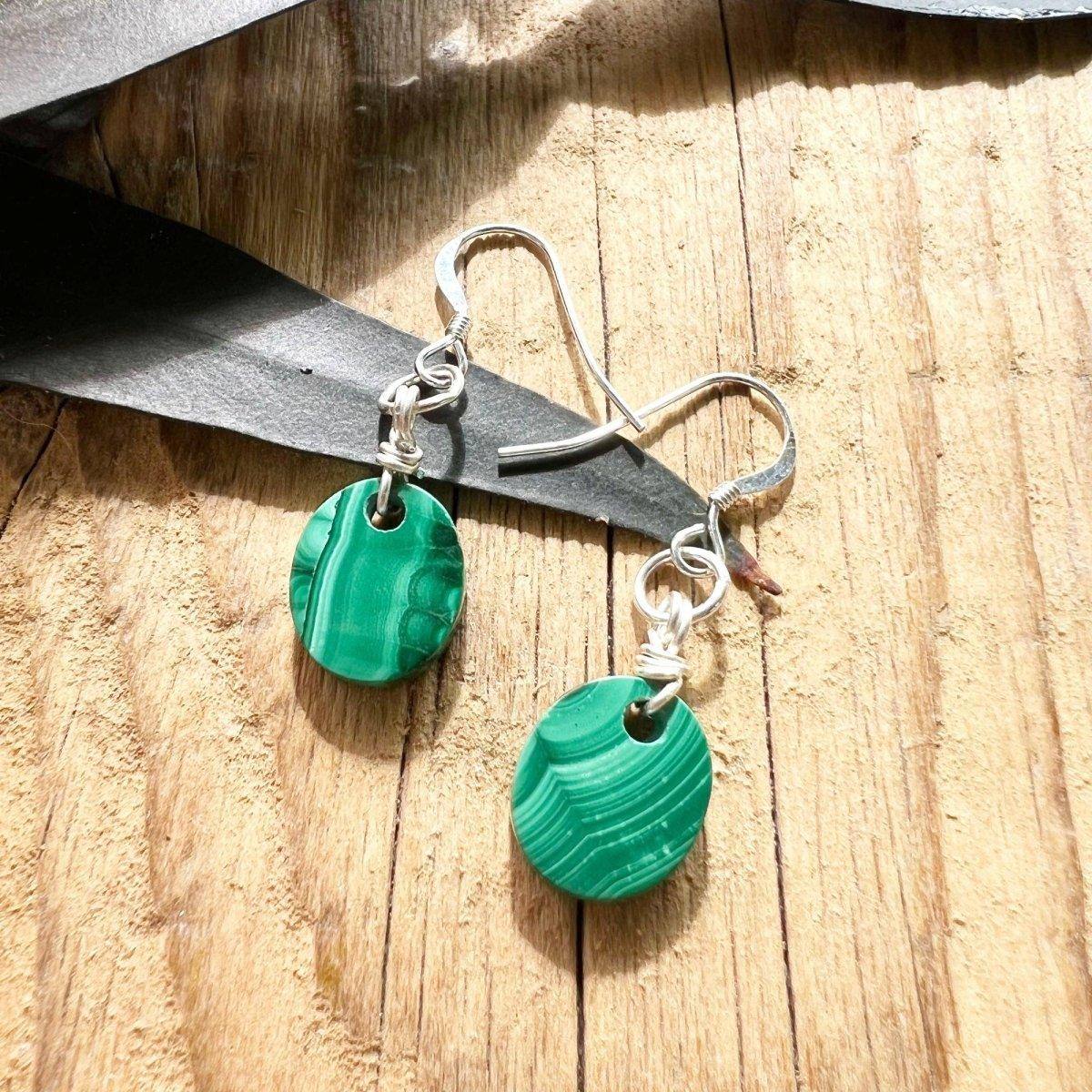 MALACHIT Signature Ohrringe - DIY SPIRIT