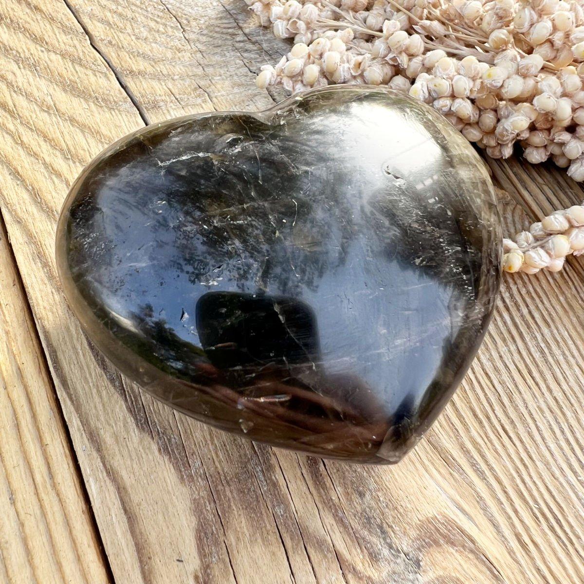RAUCHQUARZ Herz - DIY SPIRIT