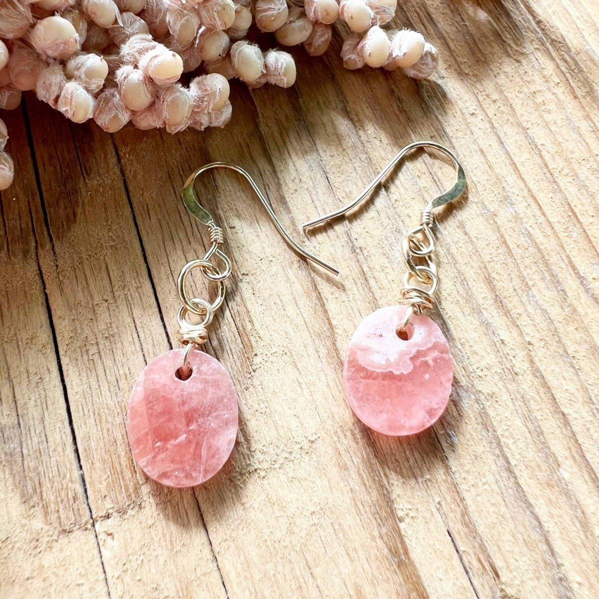 RHODOCHROSIT Signature Ohrringe - DIY SPIRIT