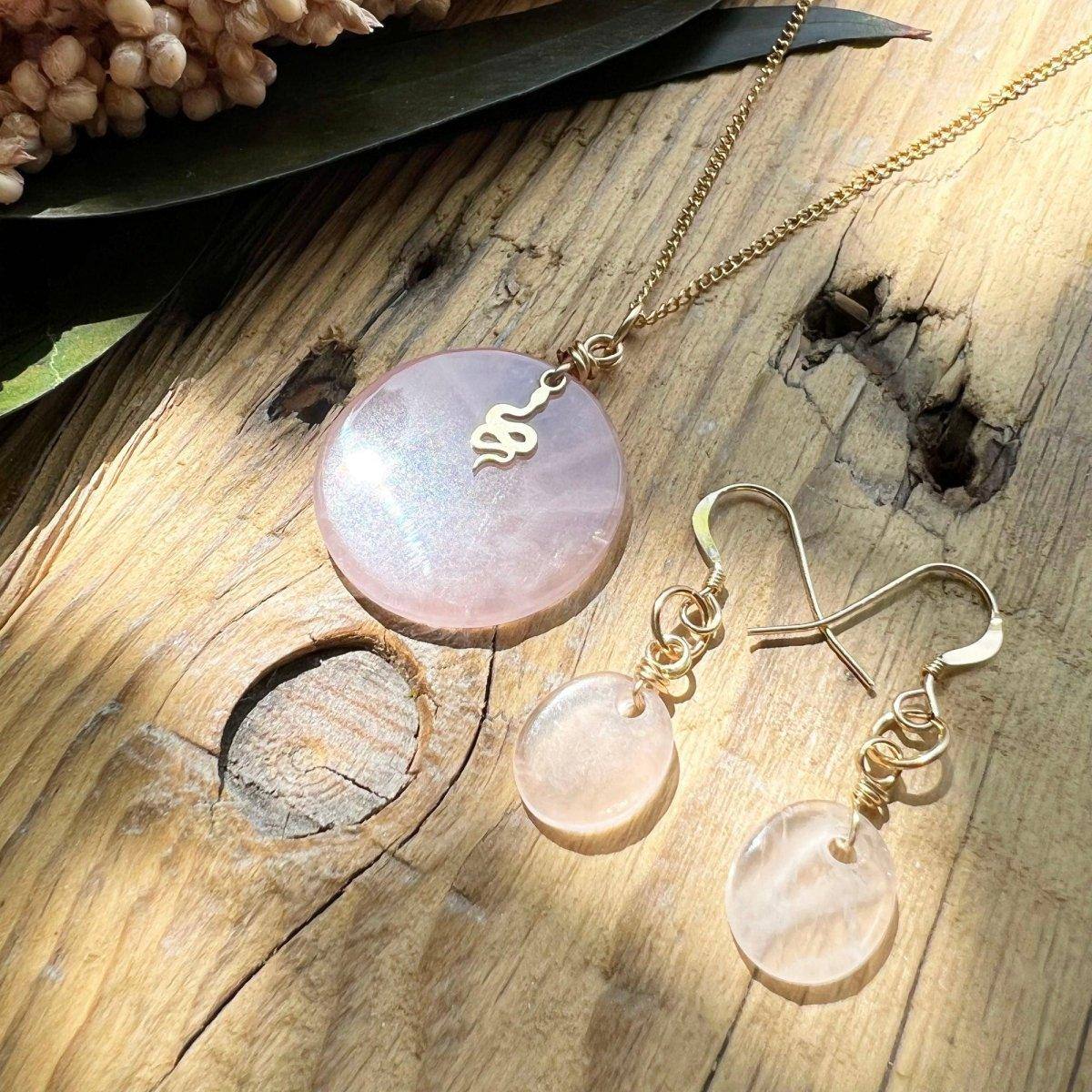 ROSENQUARZ Signature Ohrringe - DIY SPIRIT