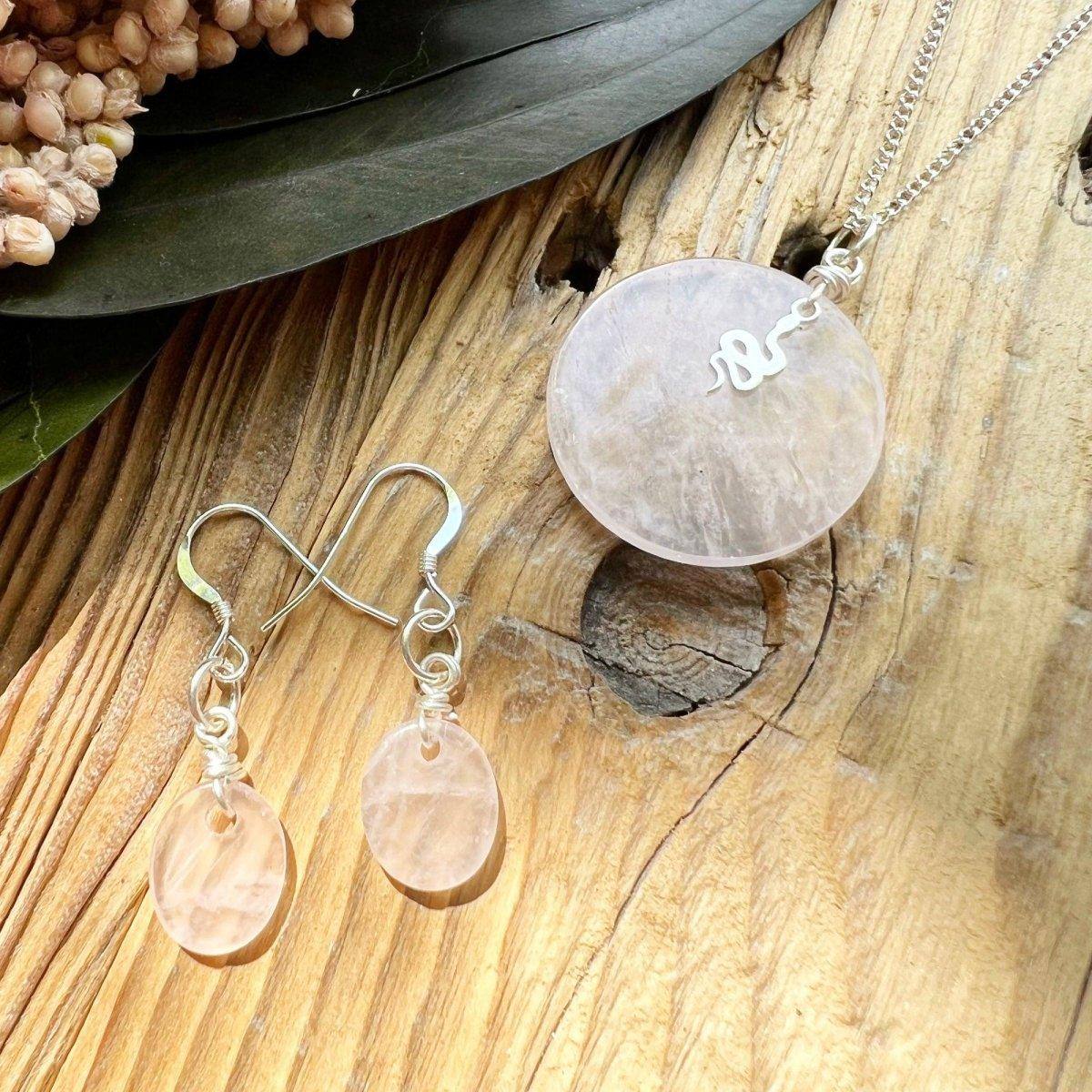 ROSENQUARZ Signature Ohrringe - DIY SPIRIT