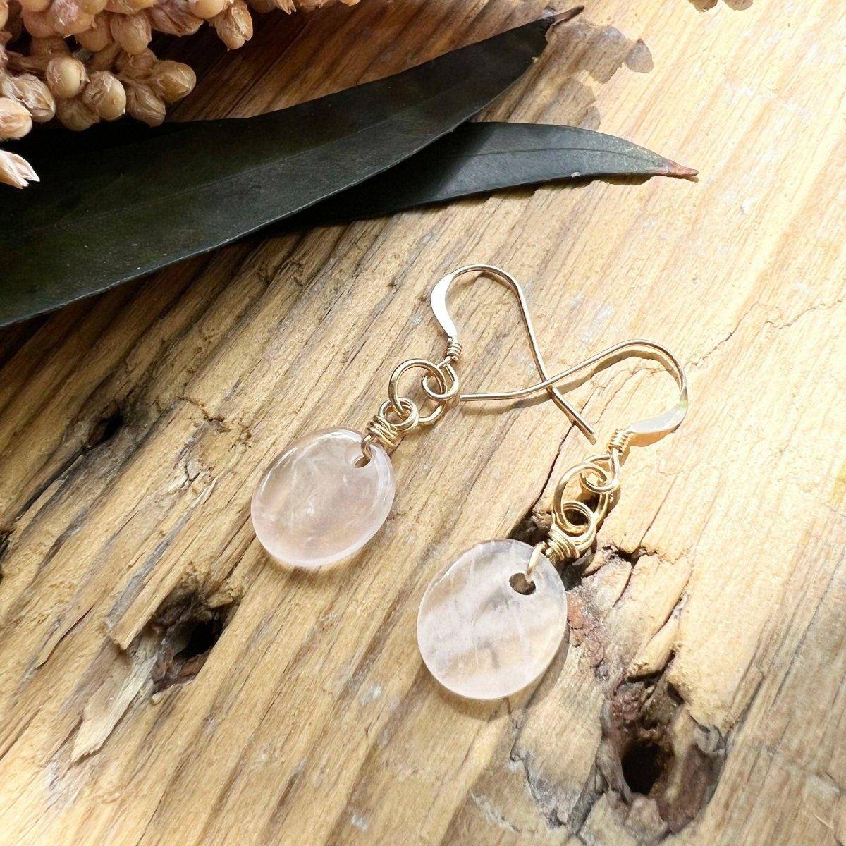 ROSENQUARZ Signature Ohrringe - DIY SPIRIT