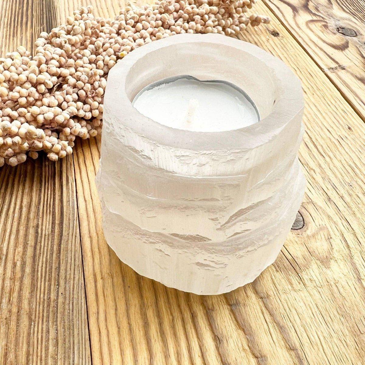 Selenit Kristallleuchte - DIY SPIRIT