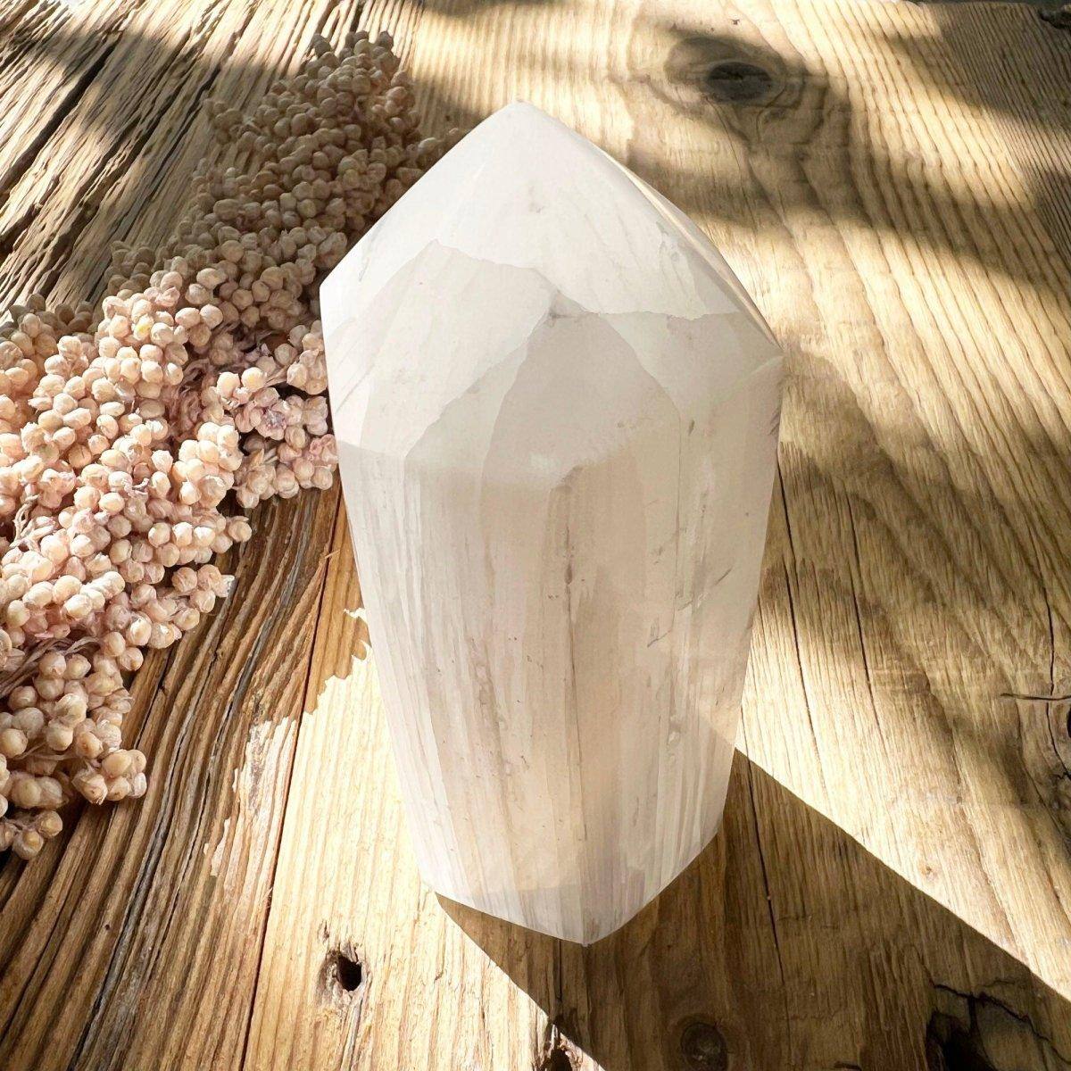 Selenit Spitze - DIY SPIRIT