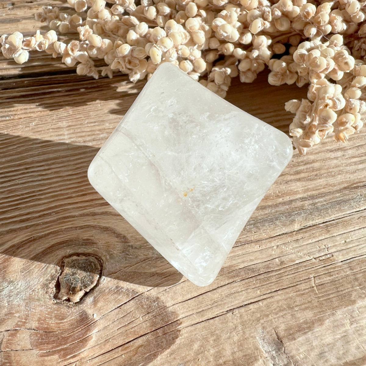 Bergkristall Achtsamkeitskristall