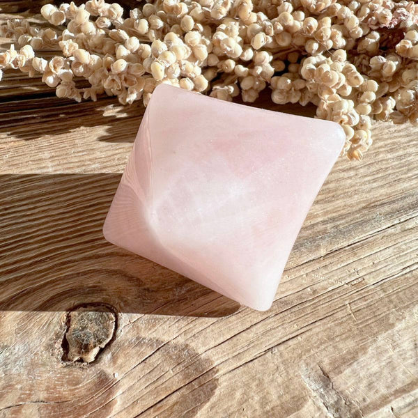 Rosenquarz Achtsamkeitskristall - DIY SPIRIT #