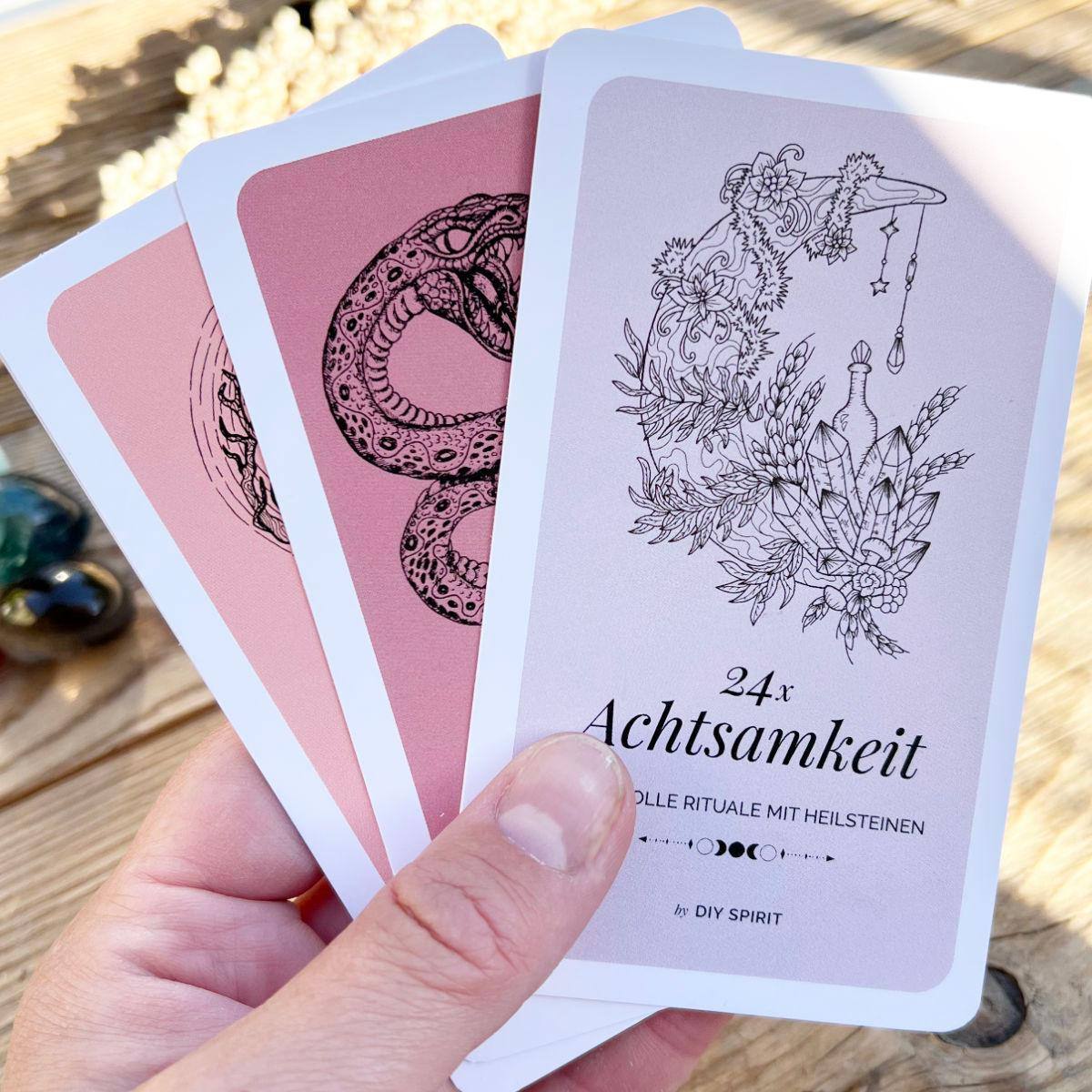 24x Achtsamkeit | Rituale & Kristalle - DIY SPIRIT