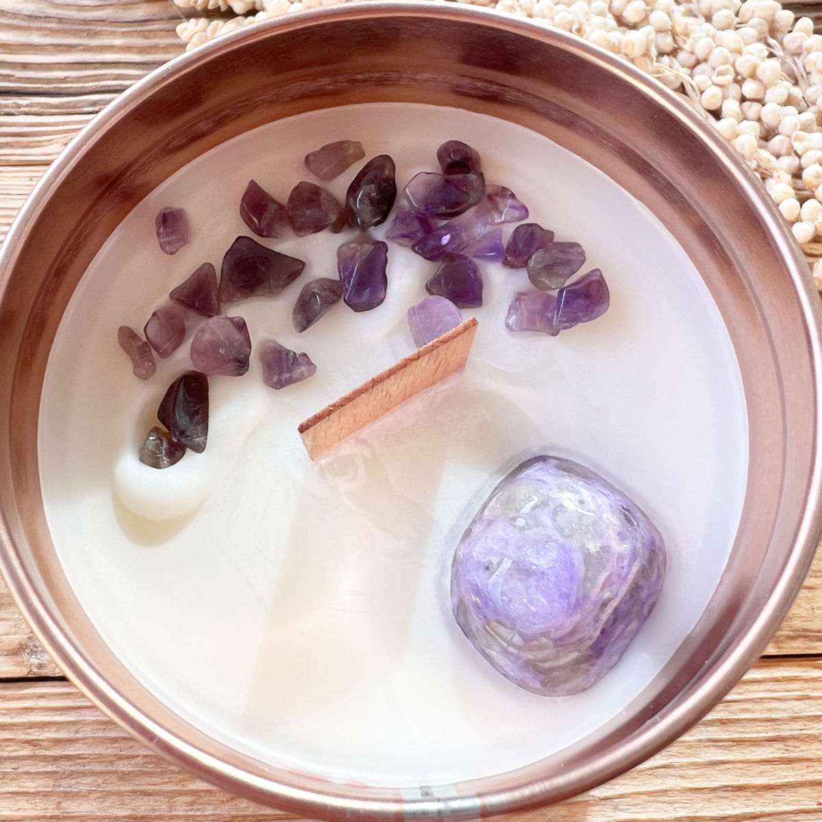 Kristallkerzen-Set Advent