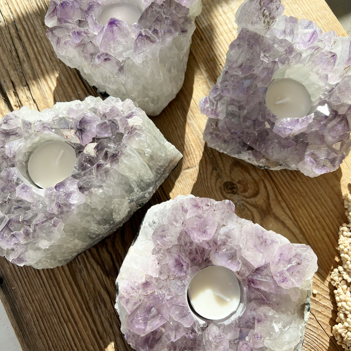 Amethyst Teelicht