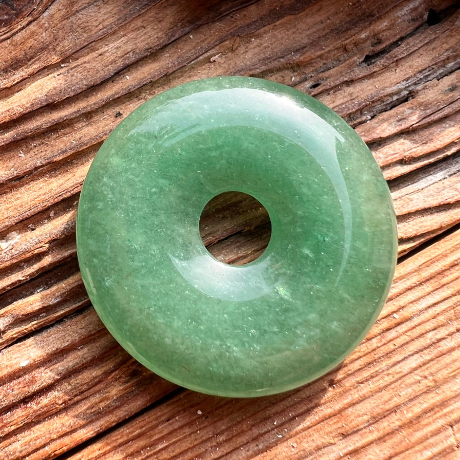 Aventurin Donut-Anhänger - DIY SPIRIT