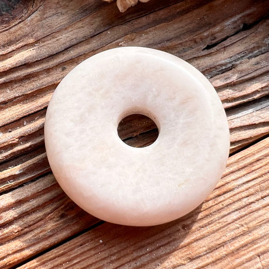 Mondstein Donut-Anhänger