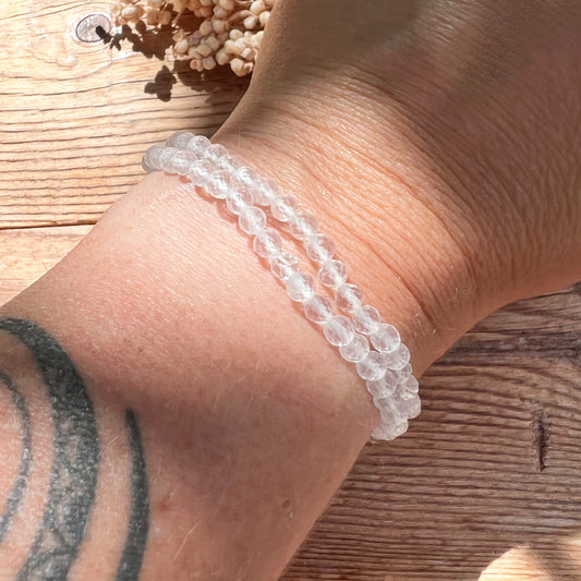 Bergkristall Armband