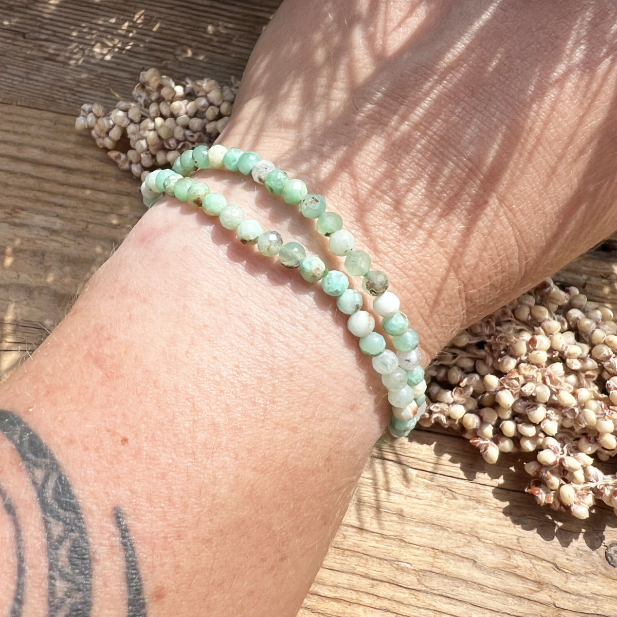 Chrysopras Armband - DIY SPIRIT