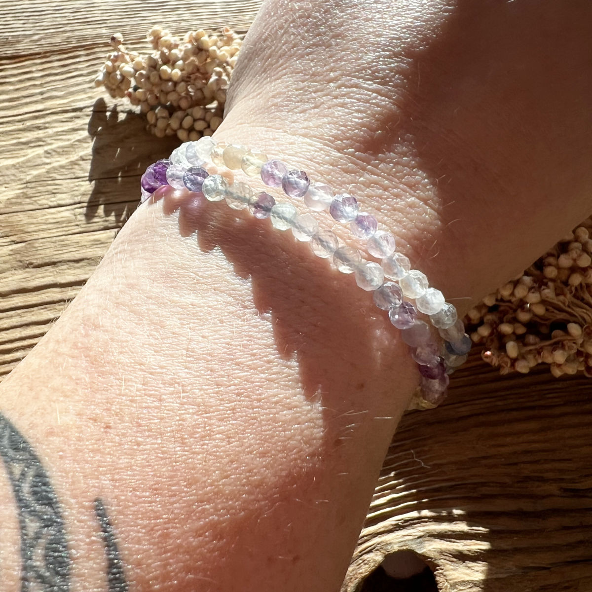 Fluorit Armband - DIY SPIRIT #
