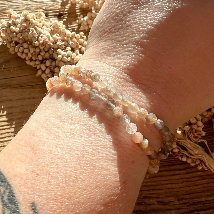 Mondstein (bunt) Armband - DIY SPIRIT