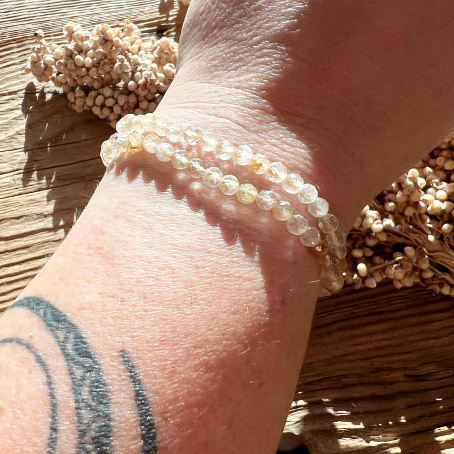 Rutilquarz Armband - DIY SPIRIT