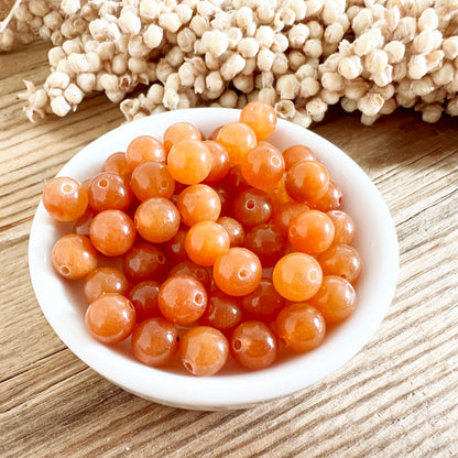 Aventurin (orange) Perlen - DIY SPIRIT #