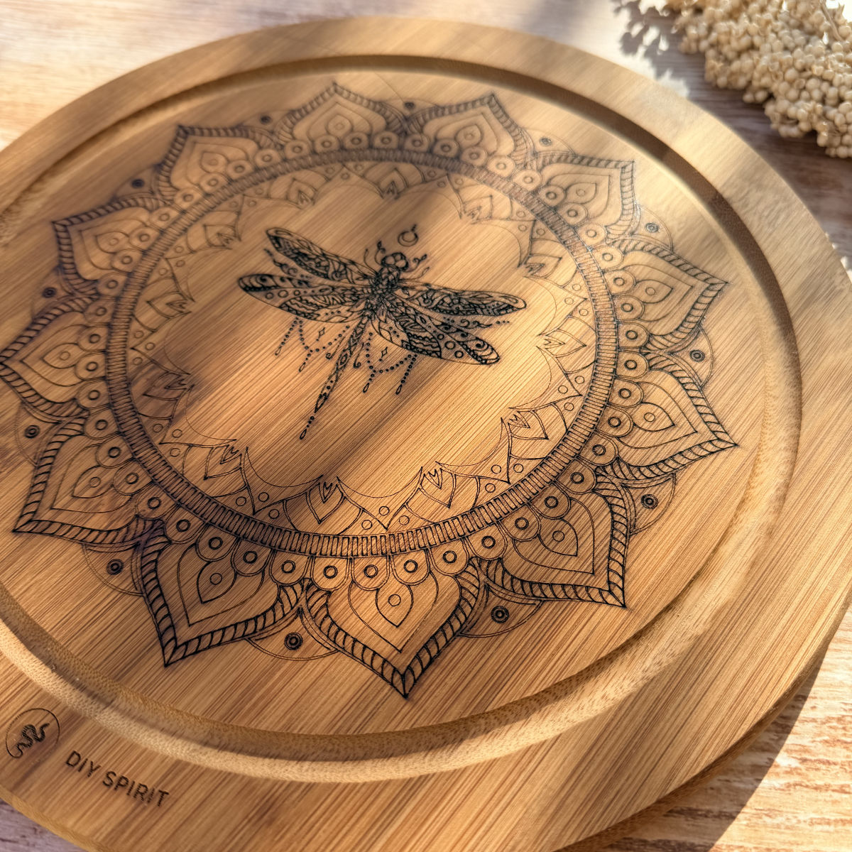 Awake Crystal Grid Board (Bambus) - DIY SPIRIT