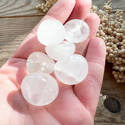 Bergkristall Trommelstein - DIY SPIRIT #