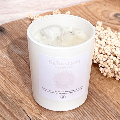 Kristallkerze Kronenchakra (Sahasrara) - DIY SPIRIT #
