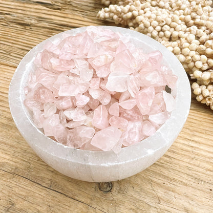 Rosenquarz Chips - DIY SPIRIT #