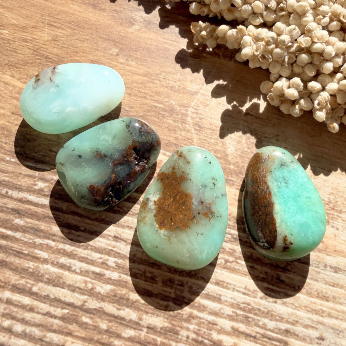 Chrysopras Anhänger