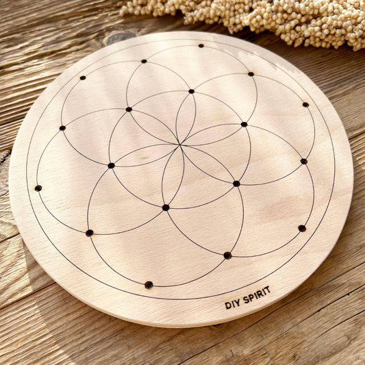 Crystal Grid Board (Same des Lebens) - DIY SPIRIT #