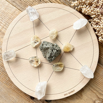 Glow Crystal Grid Steinset