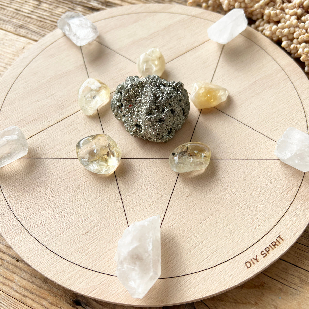 Glow Crystal Grid Steinset