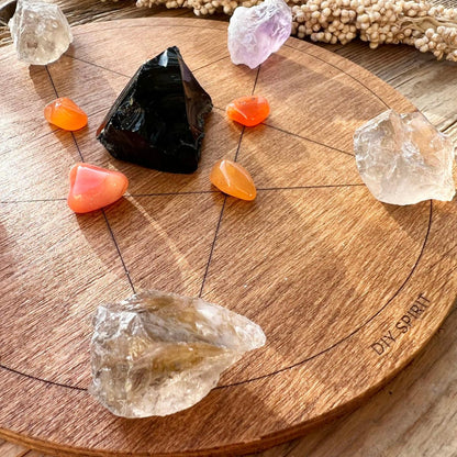 Samhain Crystal Grid Set