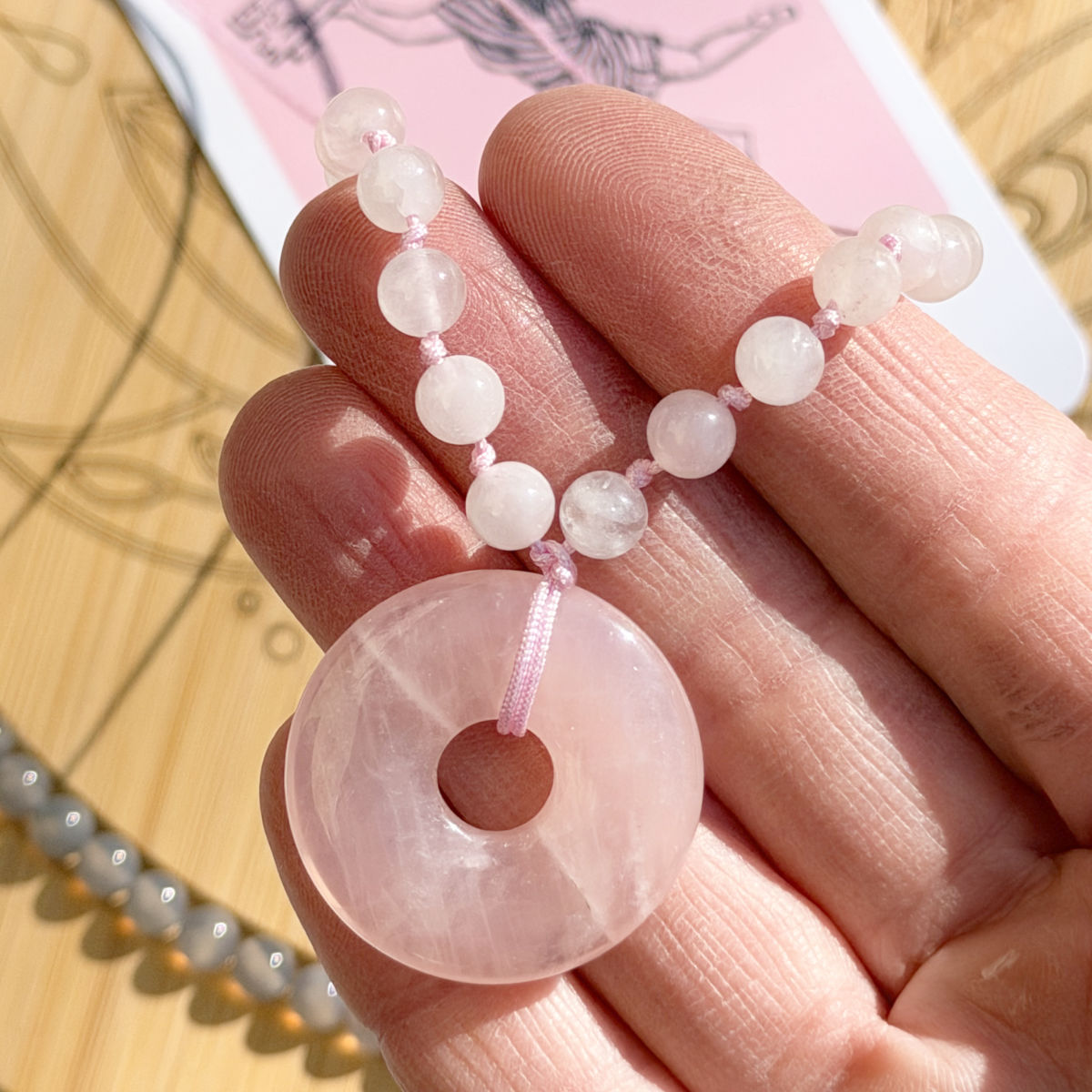 Selflove Mala DIY-Set – Fädelschnur und Zwischenperlen