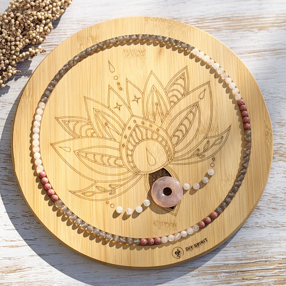 Selflove Mala DIY-Set – fertig geknüpfte Mala-Kette