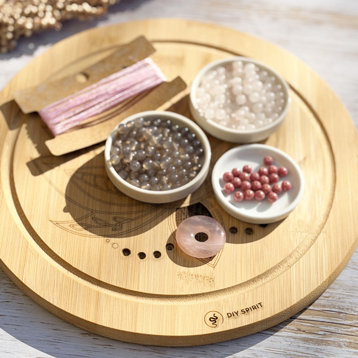 Selflove Mala DIY-Set – Perlen in Silber- und Goldvariante