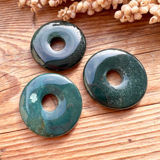 Heliotrop Donut-Anhänger