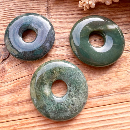 Moosachat Donut-Anhänger