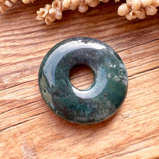 Moosachat Donut-Anhänger