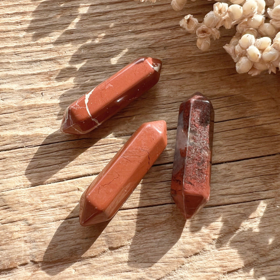 Roter Jaspis Doppelender - DIY SPIRIT