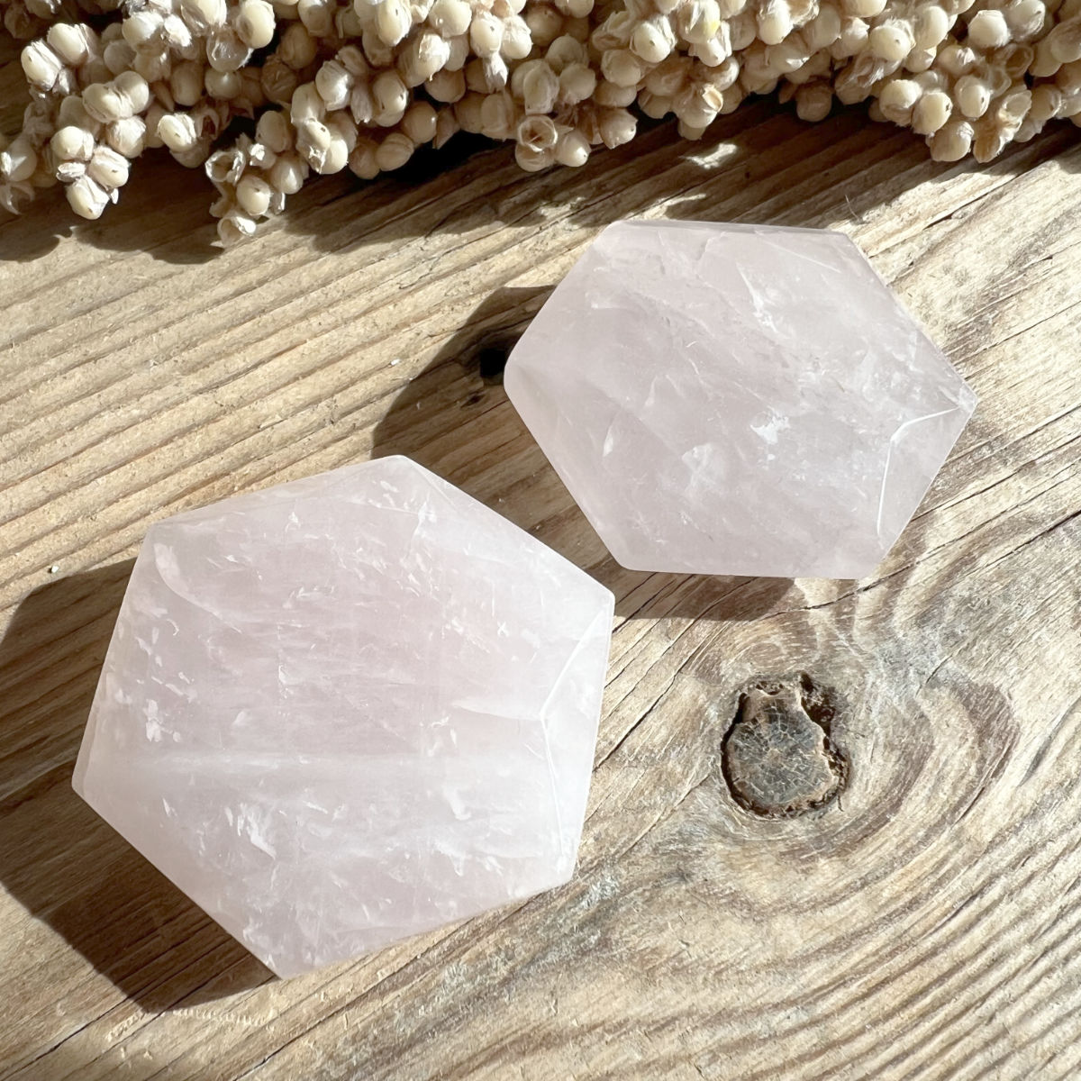Rosenquarz Feenstein - DIY SPIRIT