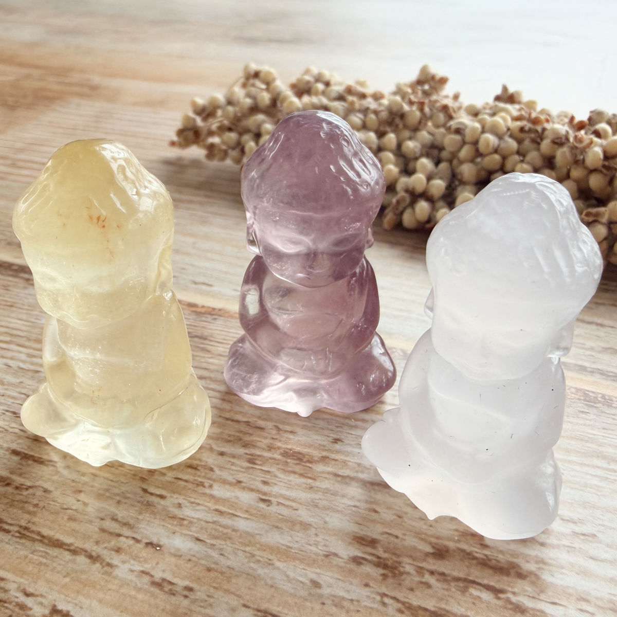 Fluorit-Carving Buddha