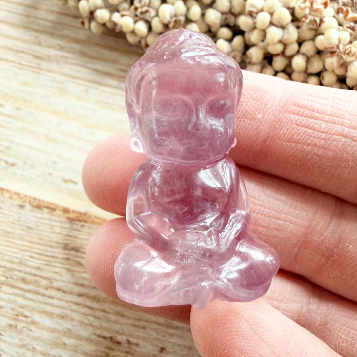 Fluorit-Carving Buddha