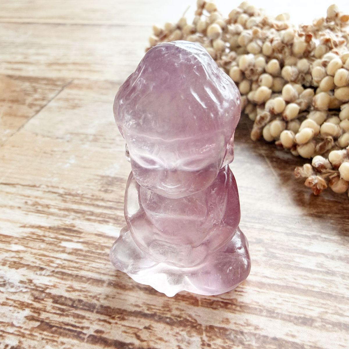 Fluorit-Carving Buddha