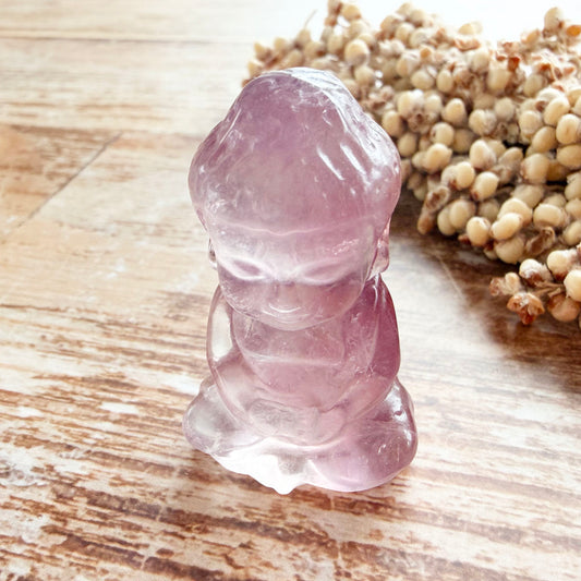 Fluorit-Carving Buddha