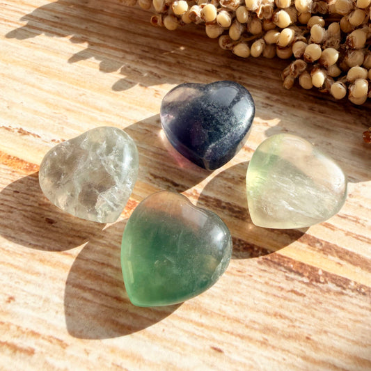 Fluorit Herz